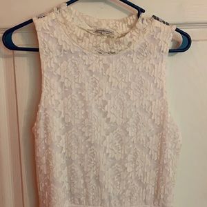 Beautiful High Neck White Dress